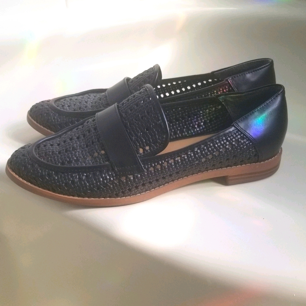 Sz 8.5 Franco Sarto Wicker Style Loafer